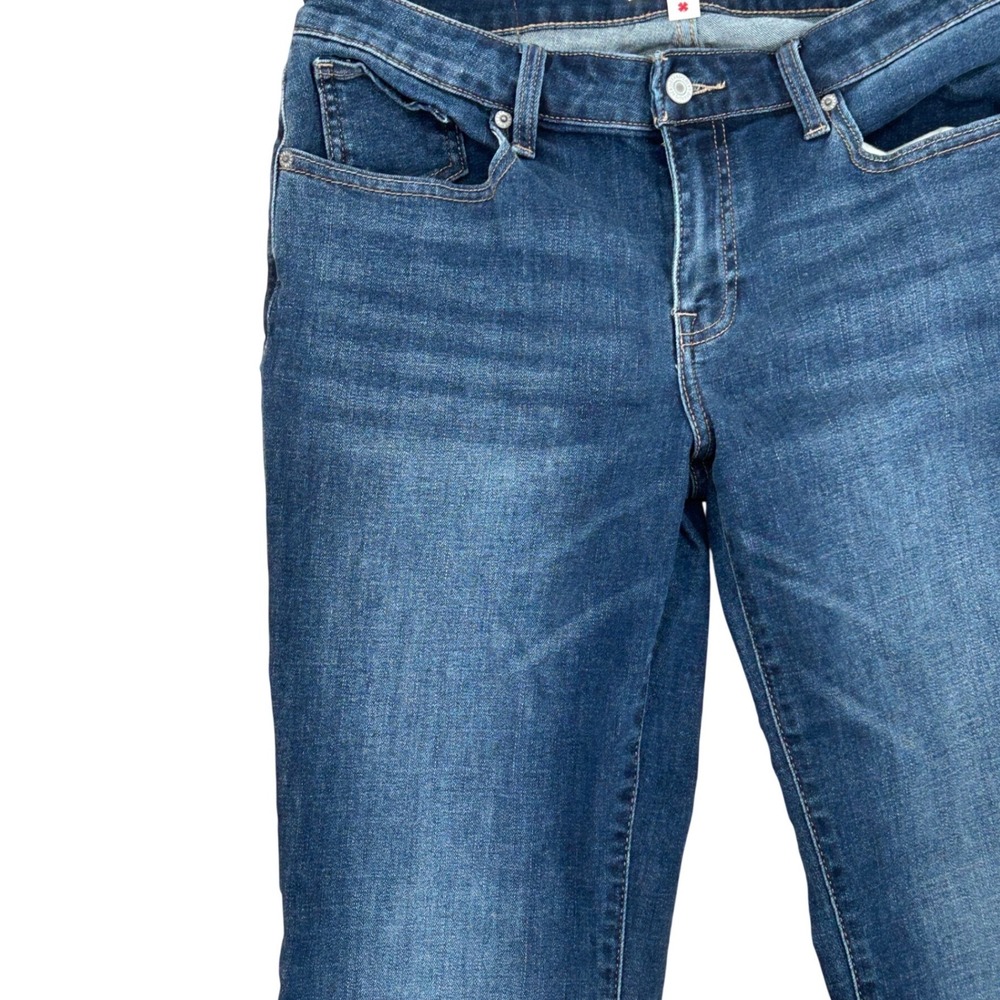 Lucky Brand Lolita‎ Bootcut Jeans Blue Denim Mid Rise Size 12/31 - Picture 2 of 8